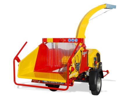 Biotrituratore con carrello stradale XYLOCHIP 150M